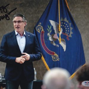 Doug Burgum For President 2024 Signed Autograph 8x10 Photo With PSA/DNA COA #1
