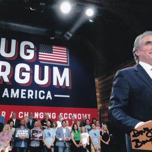 Doug Burgum For President 2024 Signed Autograph 8x10 Photo With PSA/DNA COA #3