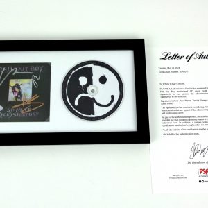 Fall Out Boy Signed Autograph So Much For Stardust CD Framed With PSA/DNA COA A