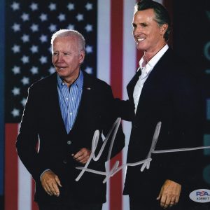 Gavin Newsom For President 2028 Governor Signed Autograph 8x10 Photo With PSA/DNA COA #1