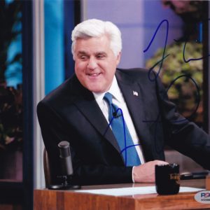 Jay Leno Tonight Show Comedian Signed Autograph 8x10 Photo With PSA/DNA COA A