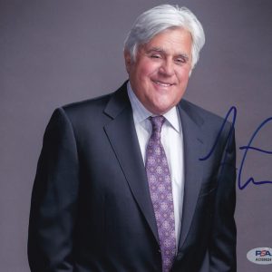 Jay Leno Tonight Show Comedian Signed Autograph 8x10 Photo With PSA/DNA COA B