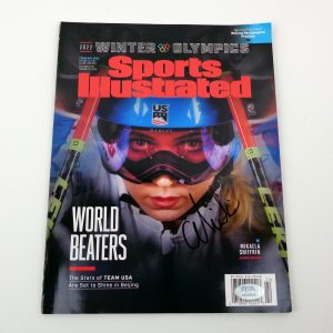 Mikaela Shiffrin 2018 Olympics Signed Sports Illustrated Magazine With PSA/DNA COA