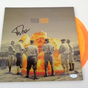 Trey Anastasio Phish Signed Autograph Fuego Vinyl Record Album With PSA/DNA COA