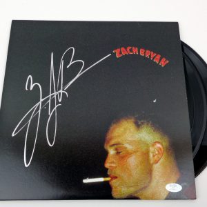 Zach Bryan Signed Autograph Self Titled Vinyl Record Album With PSA/DNA COA