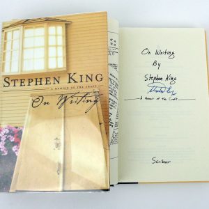 Stephen King Signed Autograph On Writing 1st Edition/1st Printing Hardcover Book