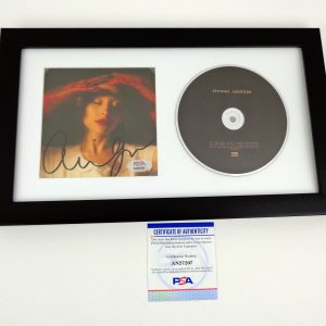 Ariana Grande Ari Signed Full Autograph Eternal Sunshine CD Framed With PSA/DNA COA B