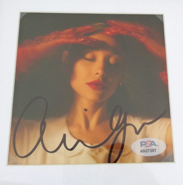 Ariana Grande Ari Signed Full Autograph Eternal Sunshine CD Framed With PSA/DNA COA B - Image 2
