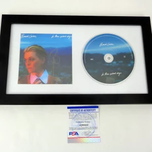 Brandi Carlile Signed Autograph In These Silent Days CD Framed With PSA/DNA COA B