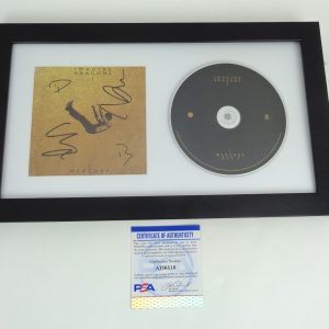 Imagine Dragons Entire Band Signed Autograph Mercury Act 1 CD Framed With PSA/DNA COA B
