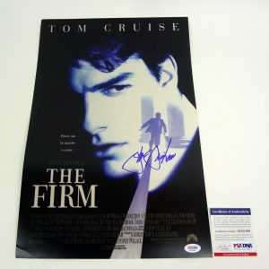 John Grisham Author Signed Autograph The Firm Movie Poster With PSA/DNA COA
