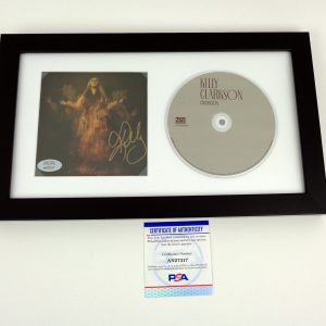 Kelly Clarkson Signed Autograph Chemistry CD Framed With PSA/DNA COA B