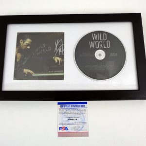 Kip Moore Country Signed Autograph Wild World CD Framed With PSA/DNA COA C