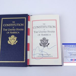 Mike Pence Vice President Signed Autograph US United States Constitution Book With PSA/DNA COA A