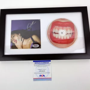 Olivia Rodrigo Signed Autograph Guts CD Framed With PSA/DNA COA B