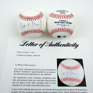 Robert F Kennedy Jr RFK Jr Signed Autograph MLB Baseball With PSA/DNA COA
