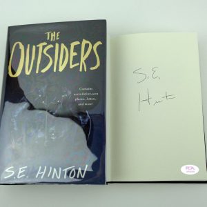 SE S.E. Hinton Signed Autograph The Outsiders 50th Anniversary Book With PSA/DNA COA