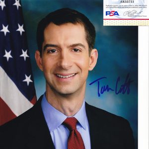 Tom Cotton Senator Arkansas Signed Autograph 8x10 Photo With PSA/DNA COA #1