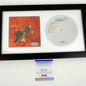Teddy Swims Signed I've Tried Everything But Therapy CD Framed With PSA/DNA COA B