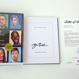 President George W Bush Signed Autograph Out Of Many One Book With PSA/DNA COA
