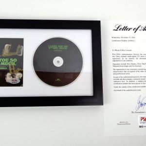 Glass Animals Signed Autograph I love You So F***ing Much CD Framed With PSA/DNA COA C