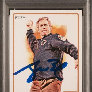 President George W Bush Signed Auto 2011 Topps Allen & Ginter With PSA/DNA COA