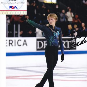 Ilia Malinin USA 2026 Olympics Skating Signed Autograph 8x10 Photo With PSA/DNA COA #3