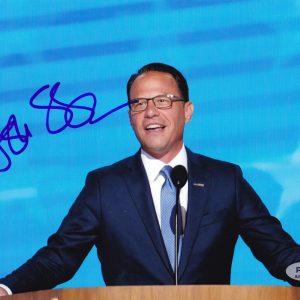 Josh Shapiro For President 2028 Signed Autograph 8x10 Photo With PSA/DNA COA B