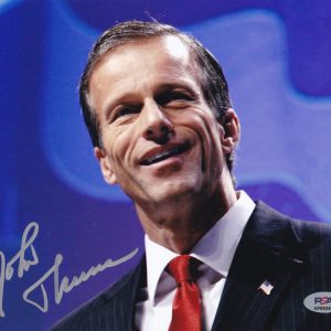 John Thune Senator Majority Leader Signed Autograph 8x10 Photo With PSA/DNA COA E