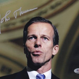 John Thune Senator Majority Leader Signed Autograph 8x10 Photo With PSA/DNA COA A