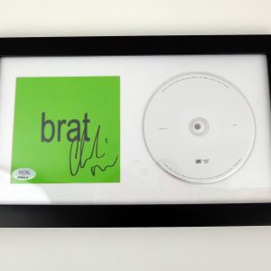 Charli XCX Signed Autograph Brat CD Framed With PSA/DNA COA A