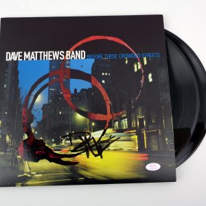 Dave Matthews Band DMB Signed Autograph Before These Crowded Streets Vinyl Record Album With PSA/DNA COA