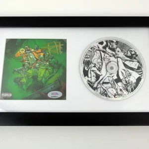 Freddie Gibbs Signed Autograph You Only Die 1nce Once CD Framed With PSA/DNA COA B