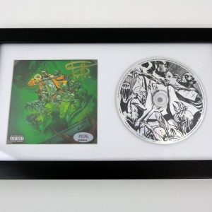 Freddie Gibbs Signed Autograph You Only Die 1nce Once CD Framed With PSA/DNA COA B