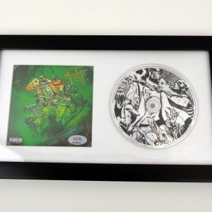 Freddie Gibbs Signed Autograph You Only Die 1nce Once CD Framed With PSA/DNA COA A