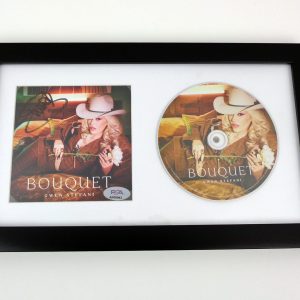 Gwen Stefani Signed Autograph Bouquet CD Framed With PSA/DNA COA A