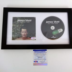 James Blunt Signed Autograph Once Upon A Mind CD Framed With PSA/DNA COA B