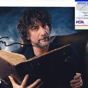 Neil Gaiman Sandman Coraline Author Signed Autograph 8x10 Photo With PSA/DNA COA C