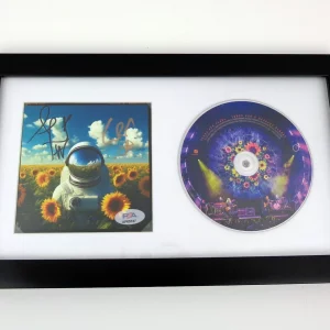 Tears For Fears Band Signed Songs For A Nervous Planet CD Framed With PSA/DNA COA B