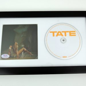 Tate McRae Signed Autograph So Close To What CD Framed With PSA/DNA COA B
