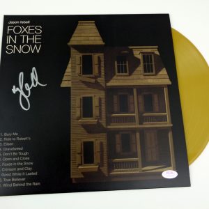 Jason Isbell Signed Autograph Foxes In The Snow Vinyl Record Album With PSA/DNA COA
