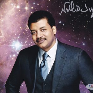 Neil deGrasse Tyson Cosmos Signed Autograph 8x10 Photo With PSA/DNA COA #2