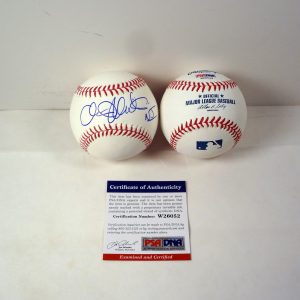 Chris Christie For President 2024 NJ Signed Autograph MLB Baseball With PSA/DNA COA A