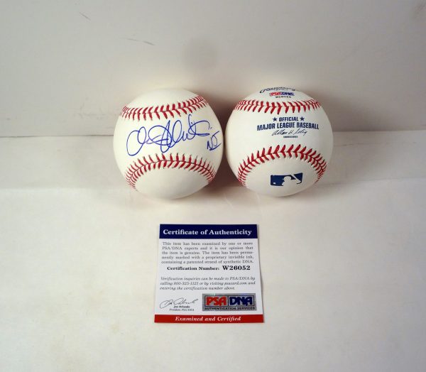 Chris Christie For President 2024 NJ Signed Autograph MLB Baseball With PSA/DNA COA A