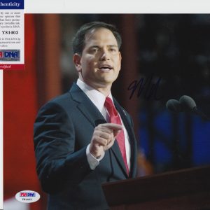 Marco Rubio Secretary of State Signed Autograph 8x10 Photo With PSA/DNA COA #3