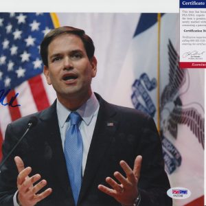 Marco Rubio Secretary of State Signed Autograph 8x10 Photo With PSA/DNA COA #2