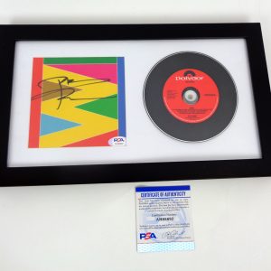 Pete Townshend The Who Signed Autograph Who CD Framed With PSA/DNA COA B