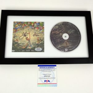 AJR Entire Band Signed Autograph The Maybe Man CD Framed With PSA/DNA COA C