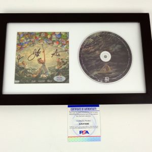 AJR Entire Band Signed Autograph The Maybe Man CD Framed With PSA/DNA COA C