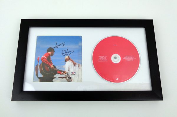 Chelsea Cutler & Jeremy Zucker Signed Autograph Brent III CD Framed With PSA/DNA COA C
